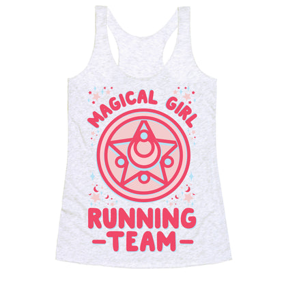 Magical Girl Running Team Racerback Tank
