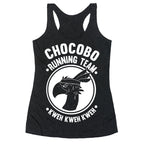 Chocobo Running Team Kweh! Racerback Tank