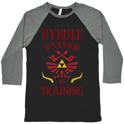 Hyrule Warrior In Training Baseball Tee