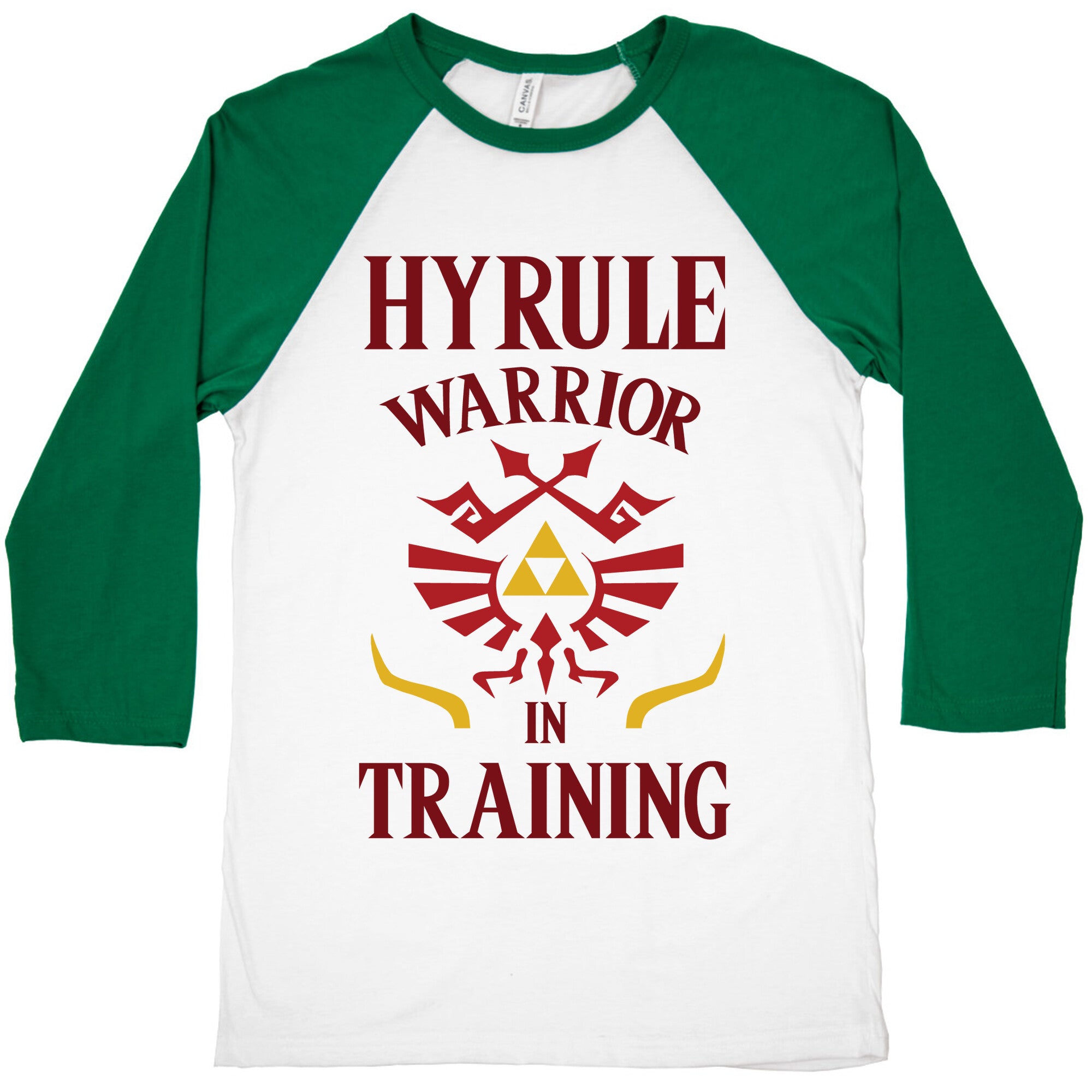 Hyrule Warrior In Training Baseball Tee