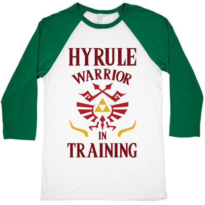Hyrule Warrior In Training Baseball Tee