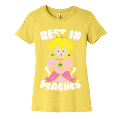 Rest In Peaches Women's Cotton Tee