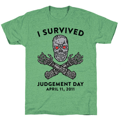 I Survived Judgement Day Unisex Triblend Tee