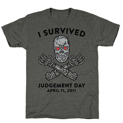 I Survived Judgement Day Unisex Triblend Tee