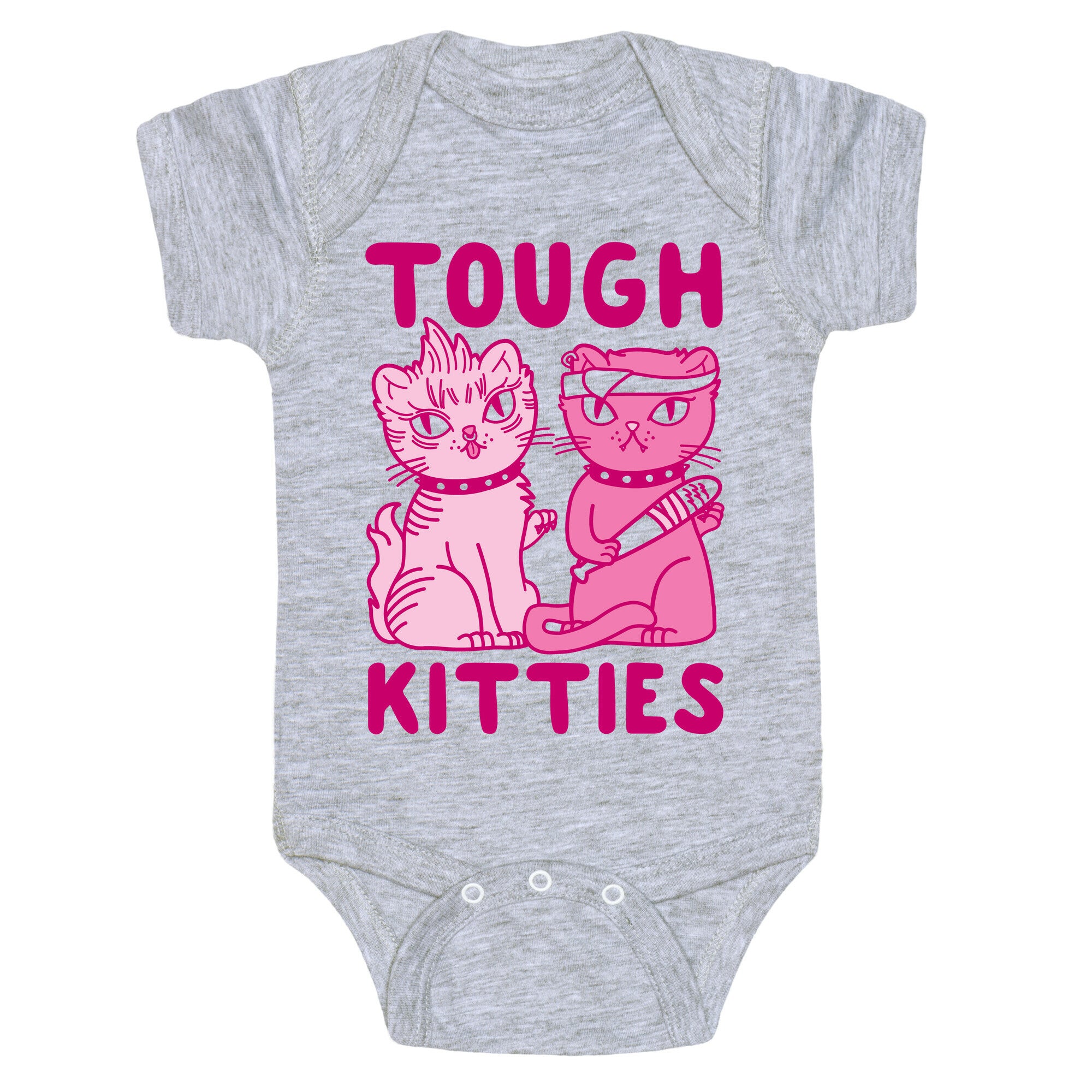 Tough Kitties Baby One Piece