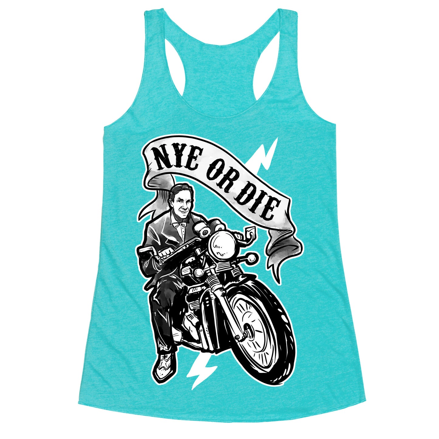 Bill Nye Or Die Racerback Tank