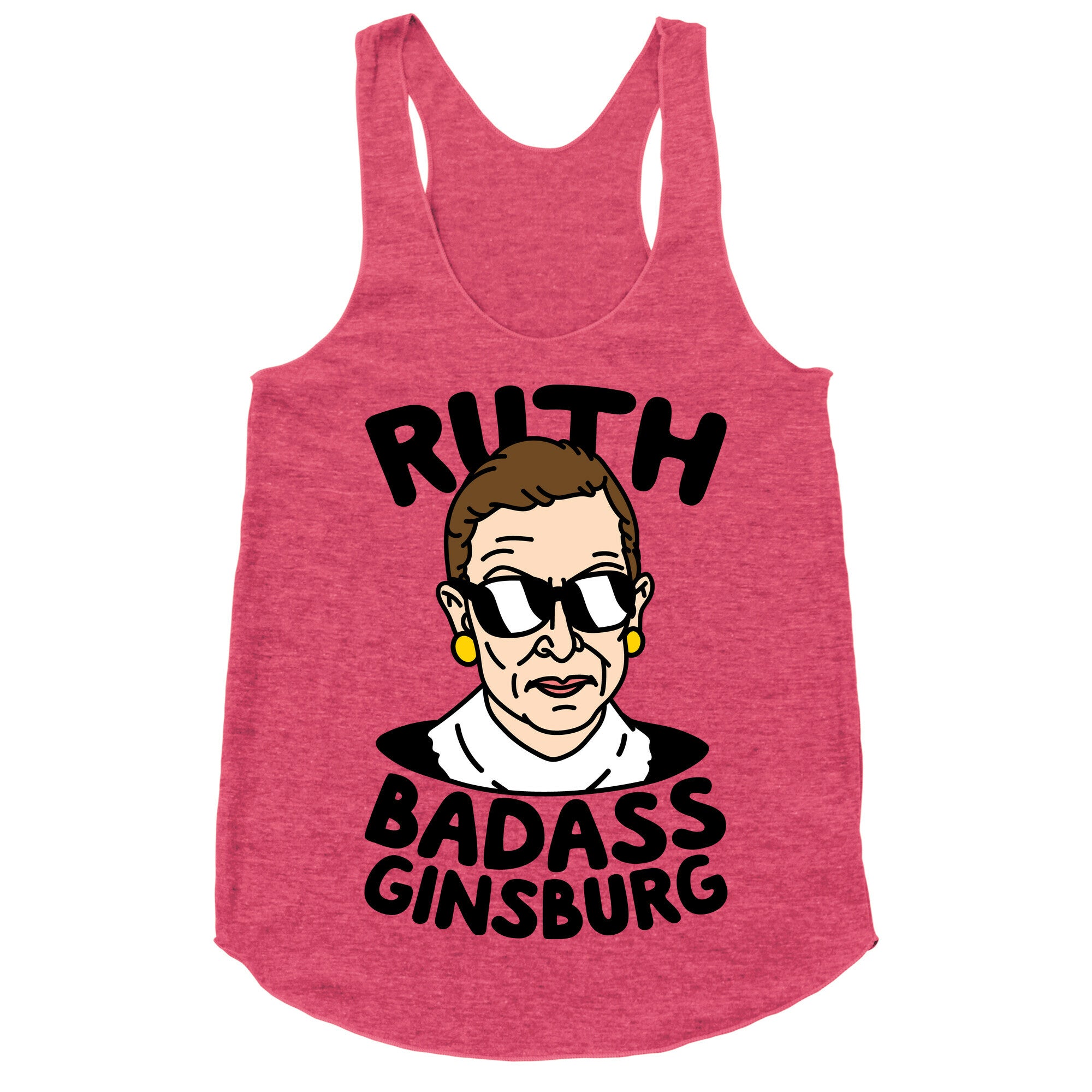 Ruth Badass Ginsburg Racerback Tank