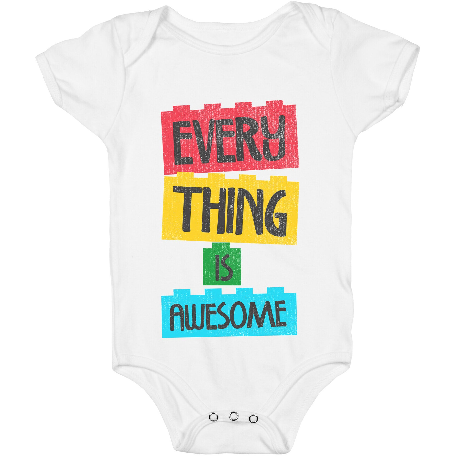 Everything is Awesome Baby One Piece