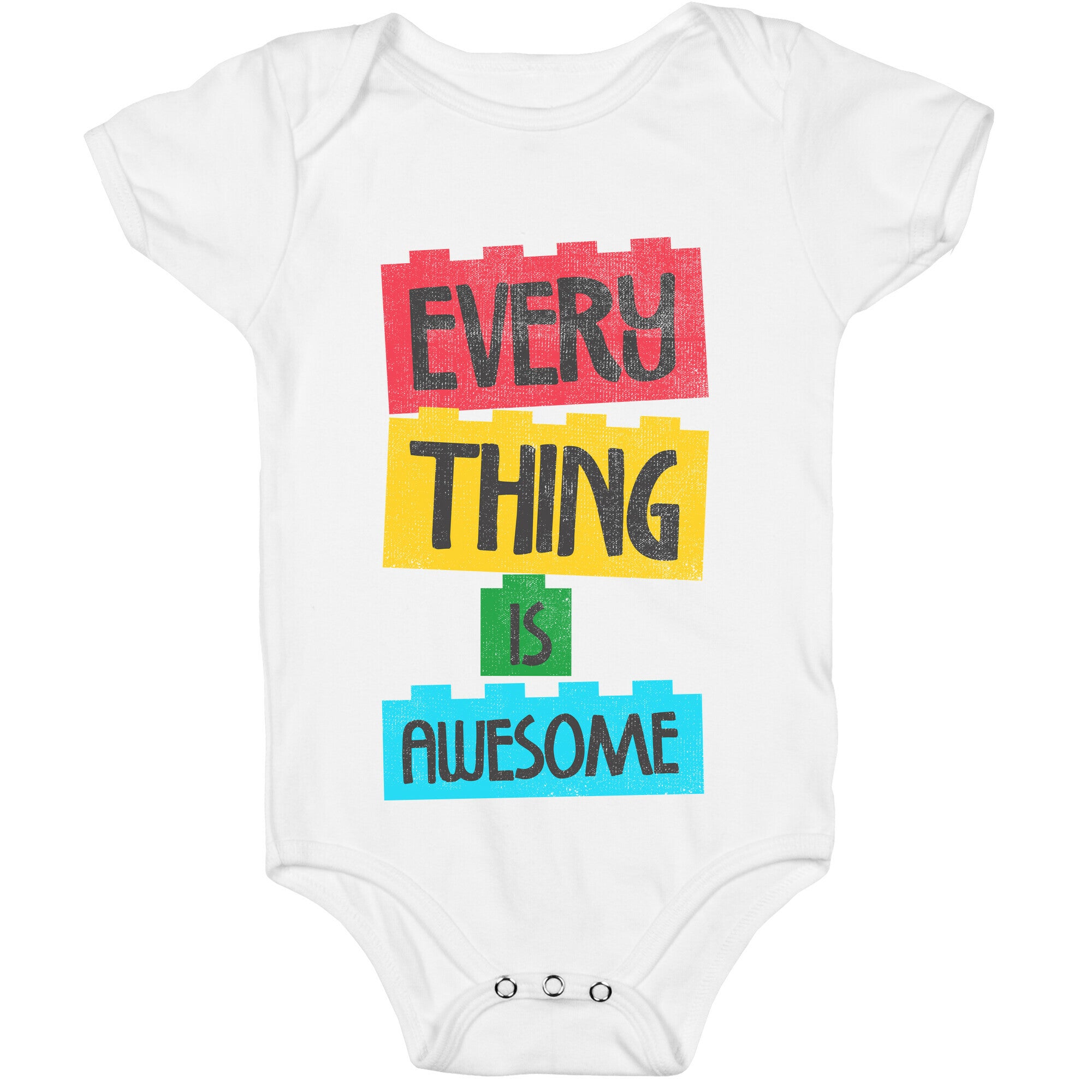 Everything is Awesome Baby One Piece