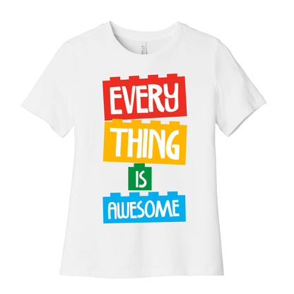 Everything is Awesome Women's Cotton Tee