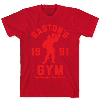 Gaston's Gym T-Shirt