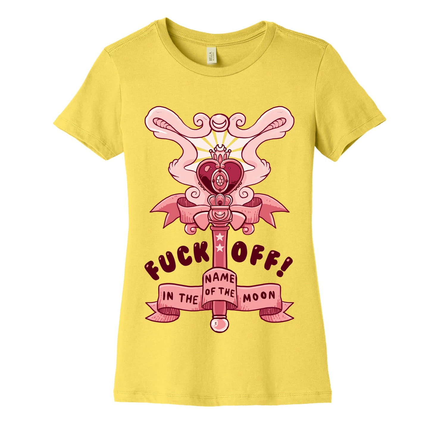 Fuck Off! In The Name Of The Moon Women's Cotton Tee