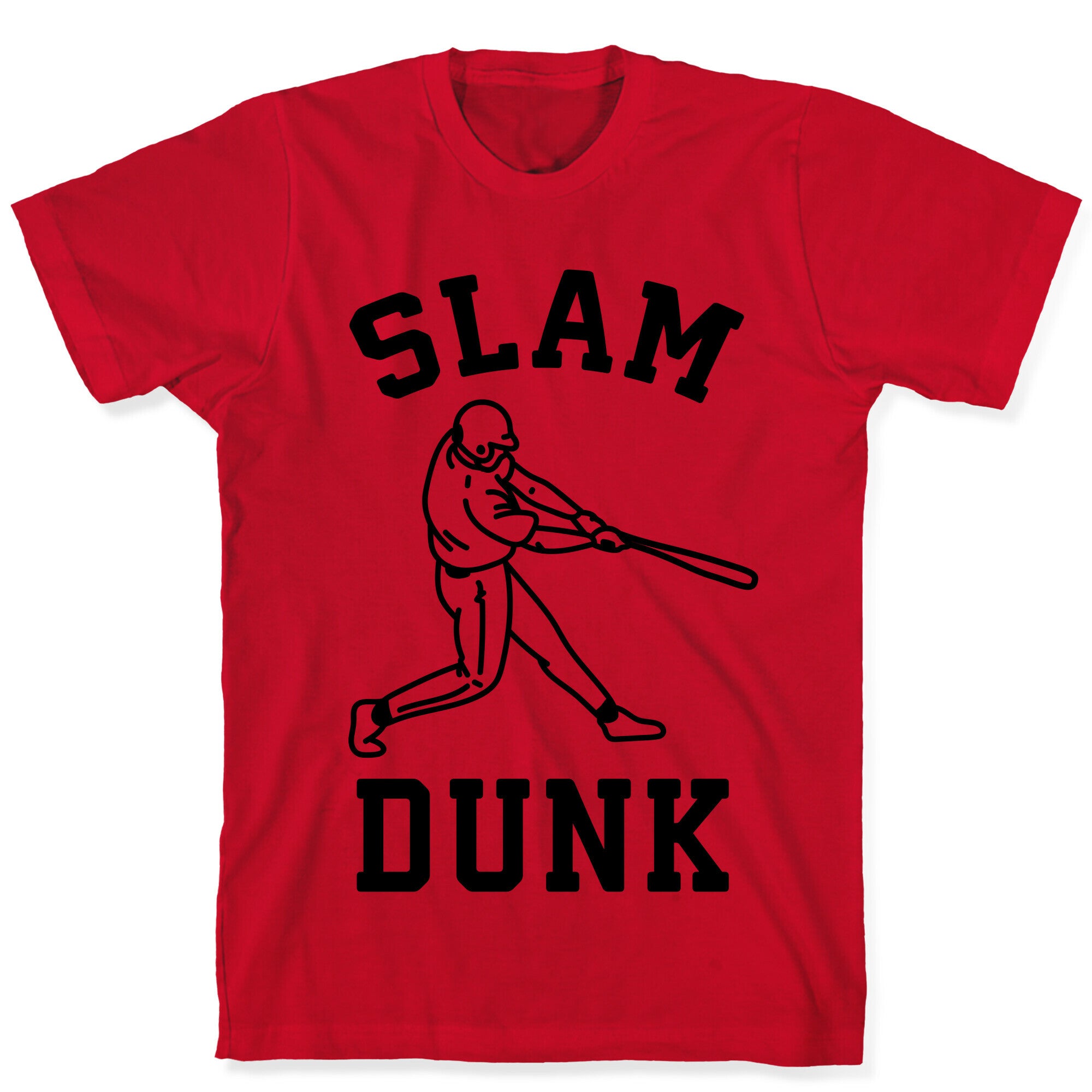 Slam Dunk Baseball T-Shirt