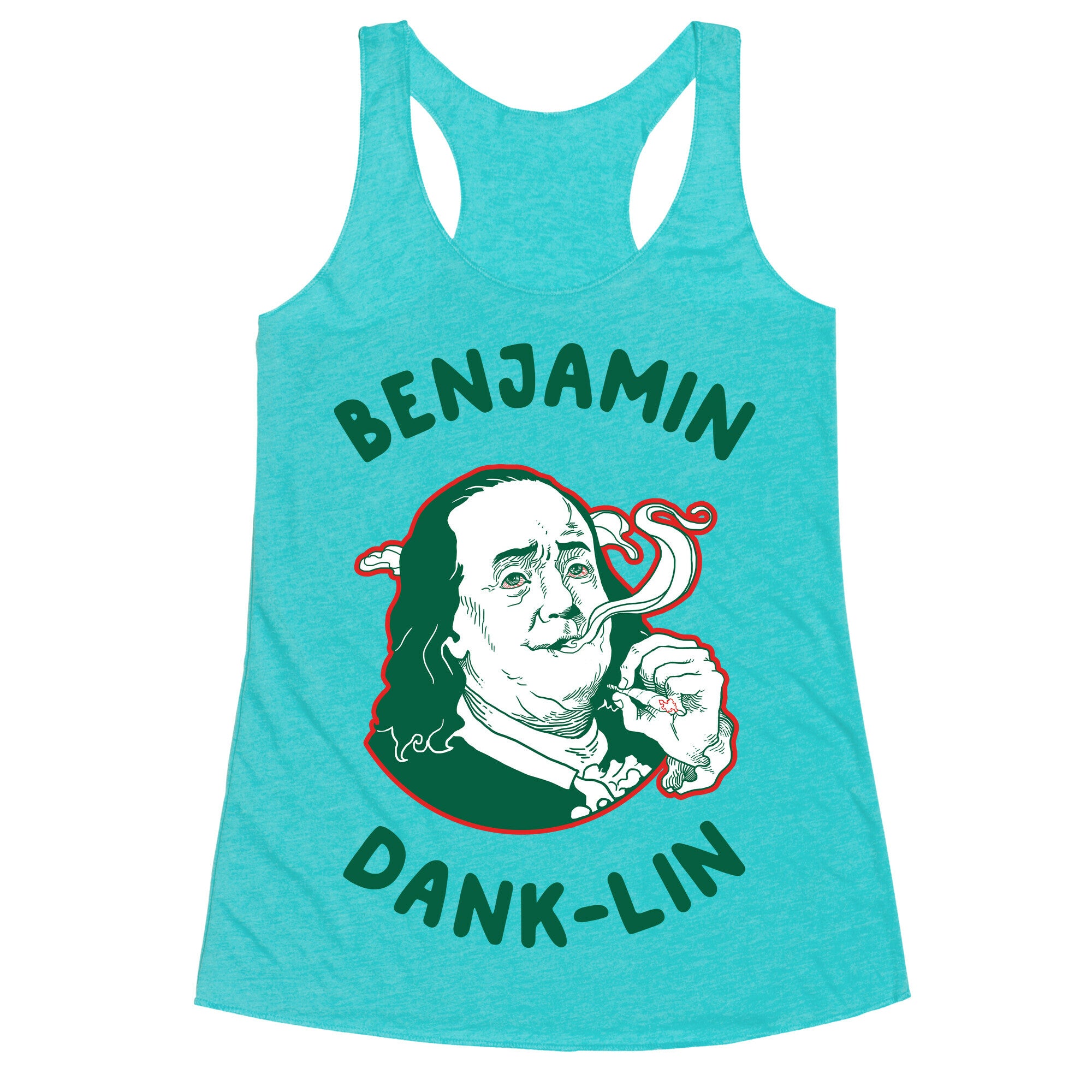 Benjamin Dank-lin Racerback Tank