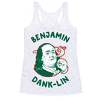 Benjamin Dank-lin Racerback Tank