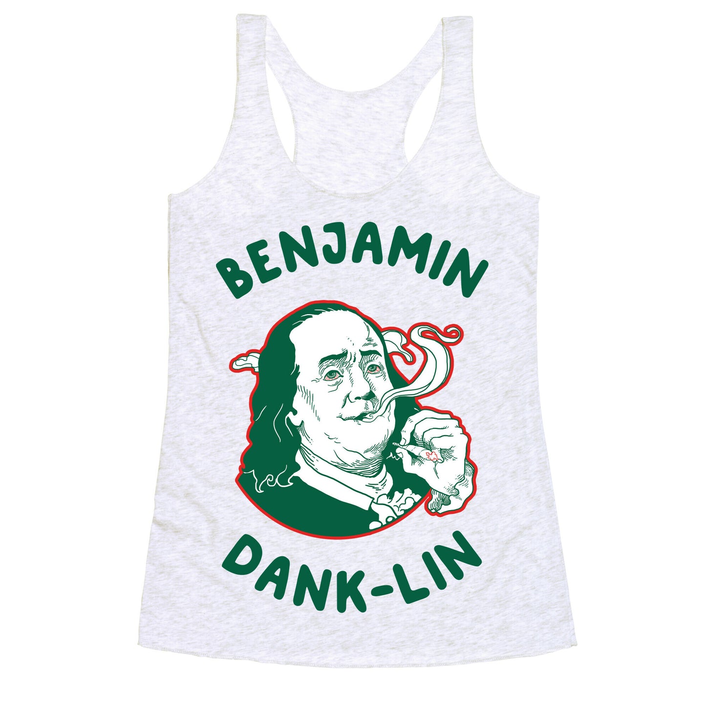 Benjamin Dank-lin Racerback Tank