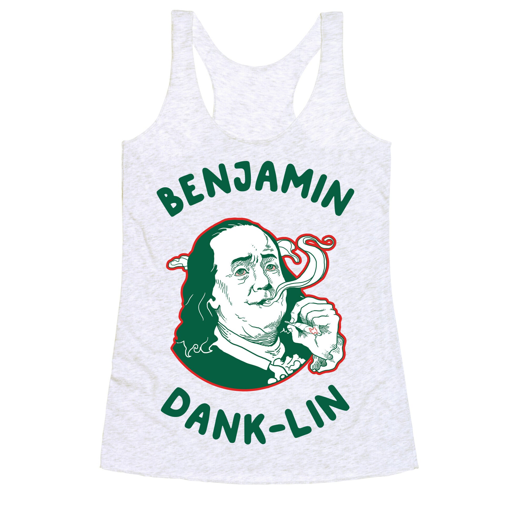 Benjamin Dank-lin Racerback Tank