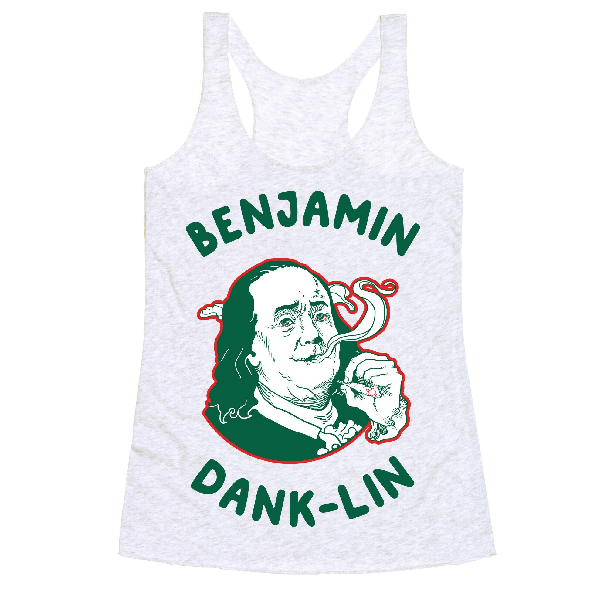 Benjamin Dank-lin Racerback Tank