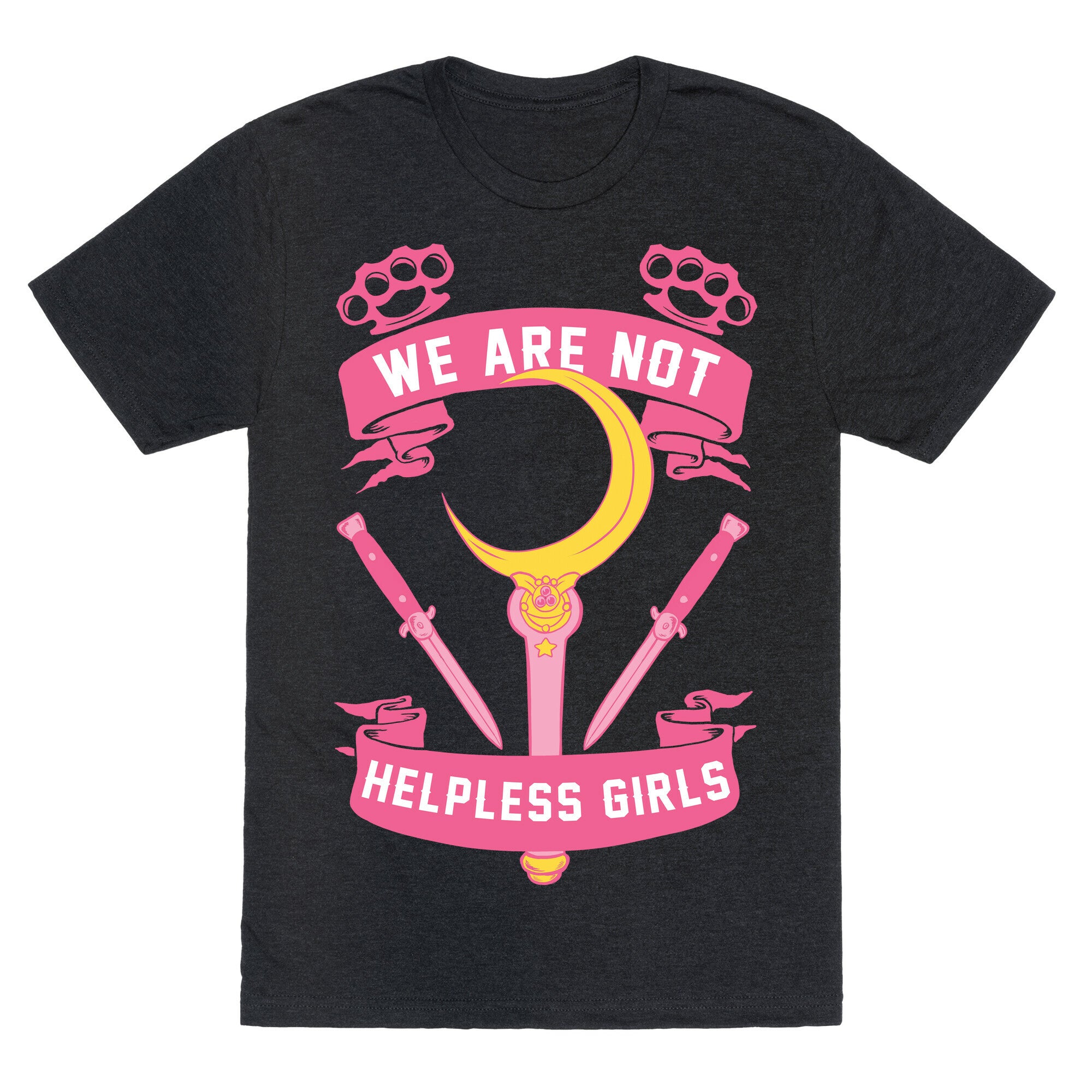 We Are Not Helpless Girls Moon Parody Unisex Triblend Tee