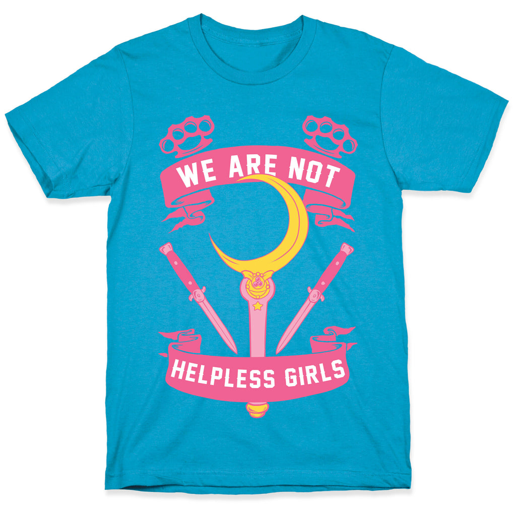 We Are Not Helpless Girls Moon Parody Unisex Triblend Tee