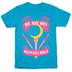 We Are Not Helpless Girls Moon Parody Unisex Triblend Tee