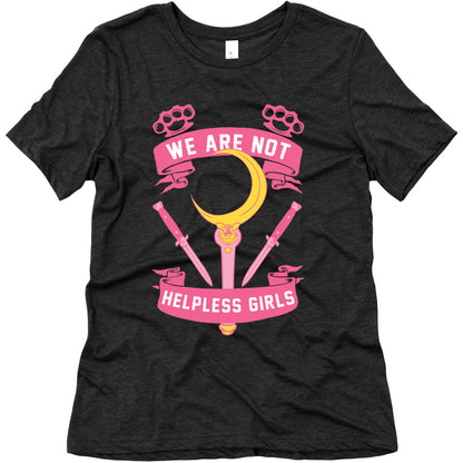 We Are Not Helpless Girls Moon Parody Women's Triblend Tee