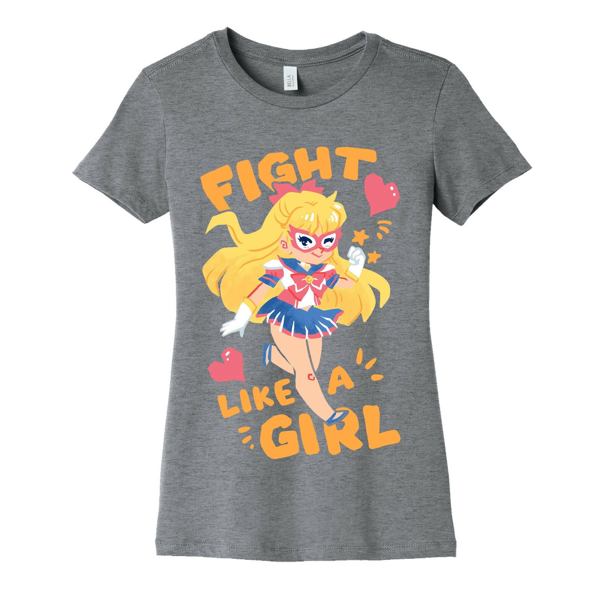 Fight Like A Girl: Venus Parody Women's Cotton Tee