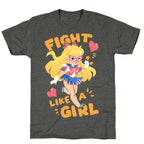 Fight Like A Girl: Venus Parody Unisex Triblend Tee