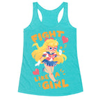 Fight Like A Girl: Venus Parody Racerback Tank