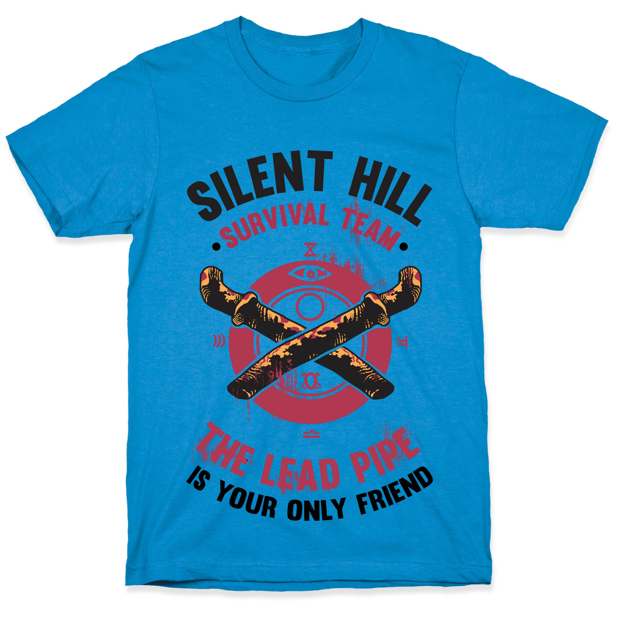 Silent Hill Survival Team The Lead Pipe Is Your Only Friend T-Shirt