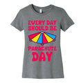 Every Day Should Be Parachute Day Women's Cotton Tee