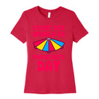Every Day Should Be Parachute Day Women's Cotton Tee