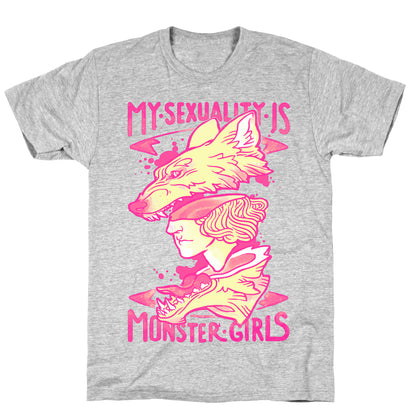 My Sexuality Is Monster Girls T-Shirt