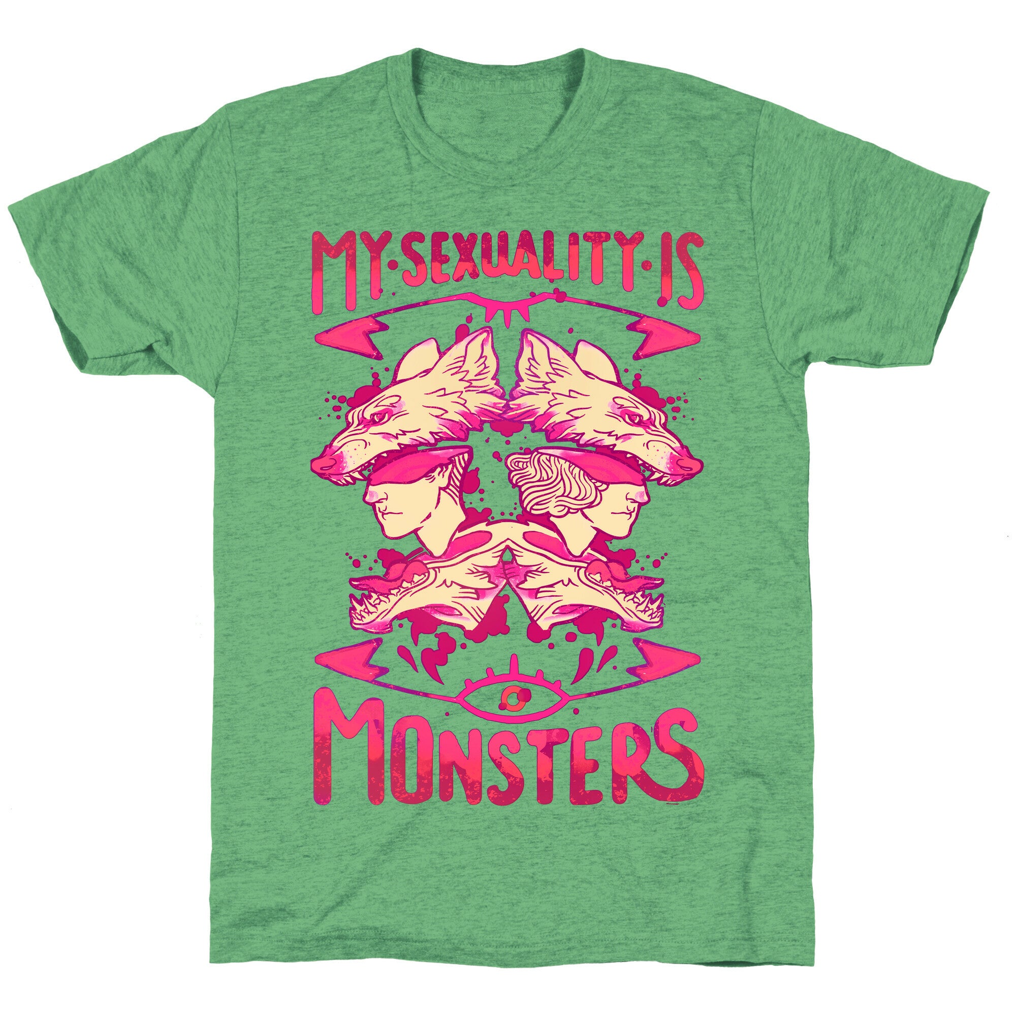My Sexuality Is Monsters Unisex Triblend Tee