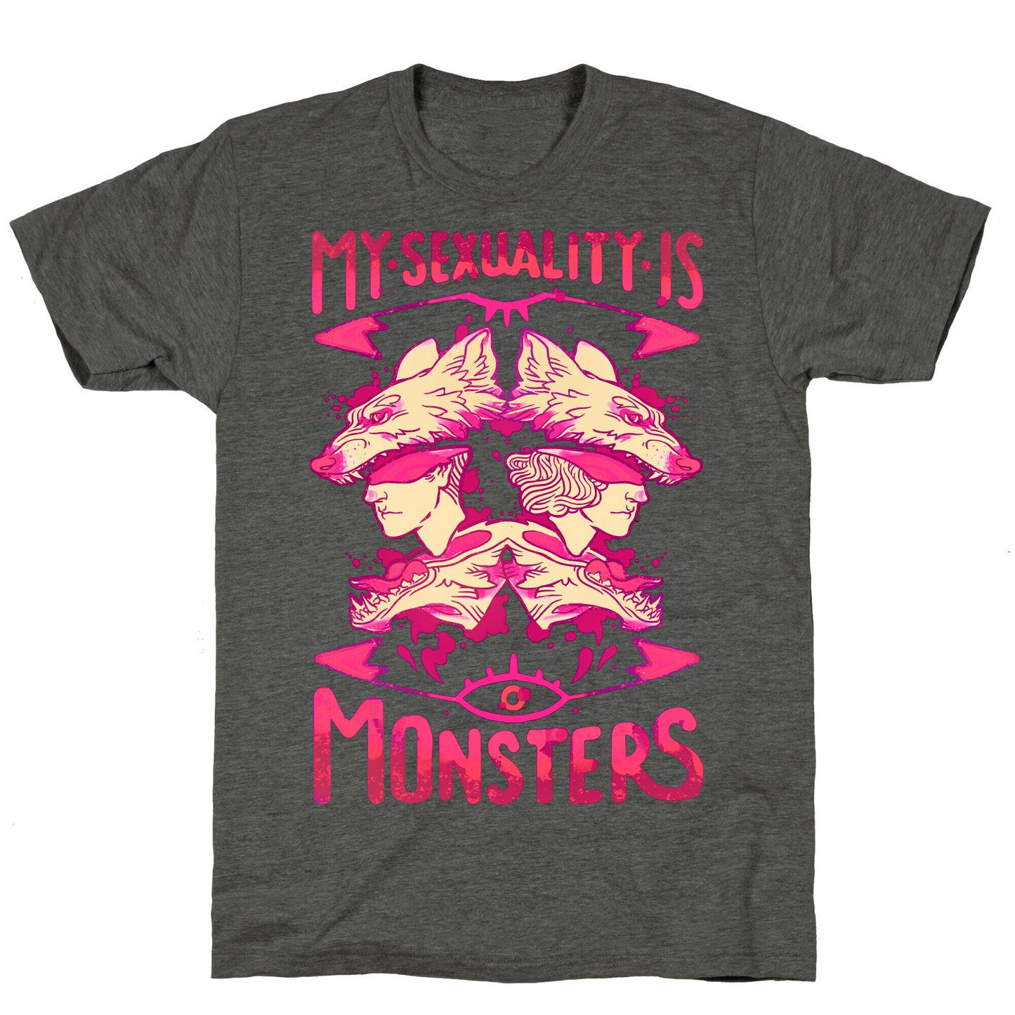 My Sexuality Is Monsters Unisex Triblend Tee