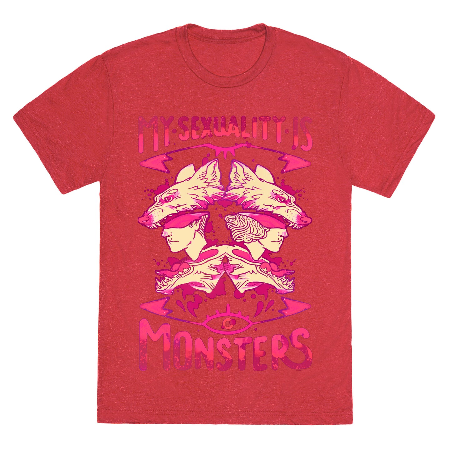 My Sexuality Is Monsters Unisex Triblend Tee