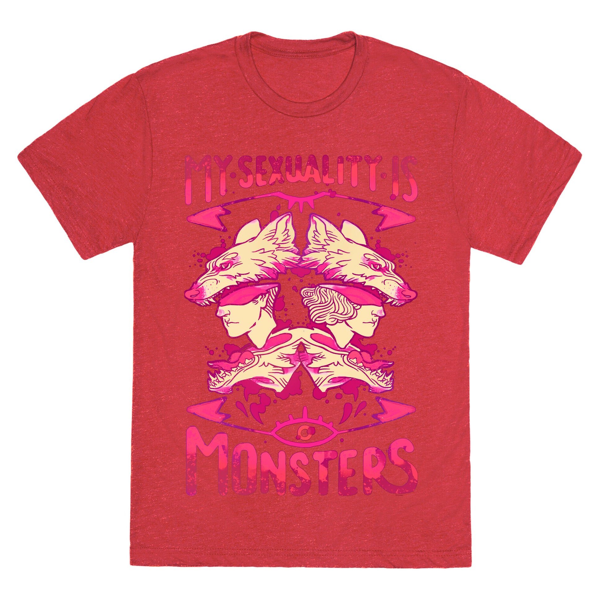My Sexuality Is Monsters Unisex Triblend Tee