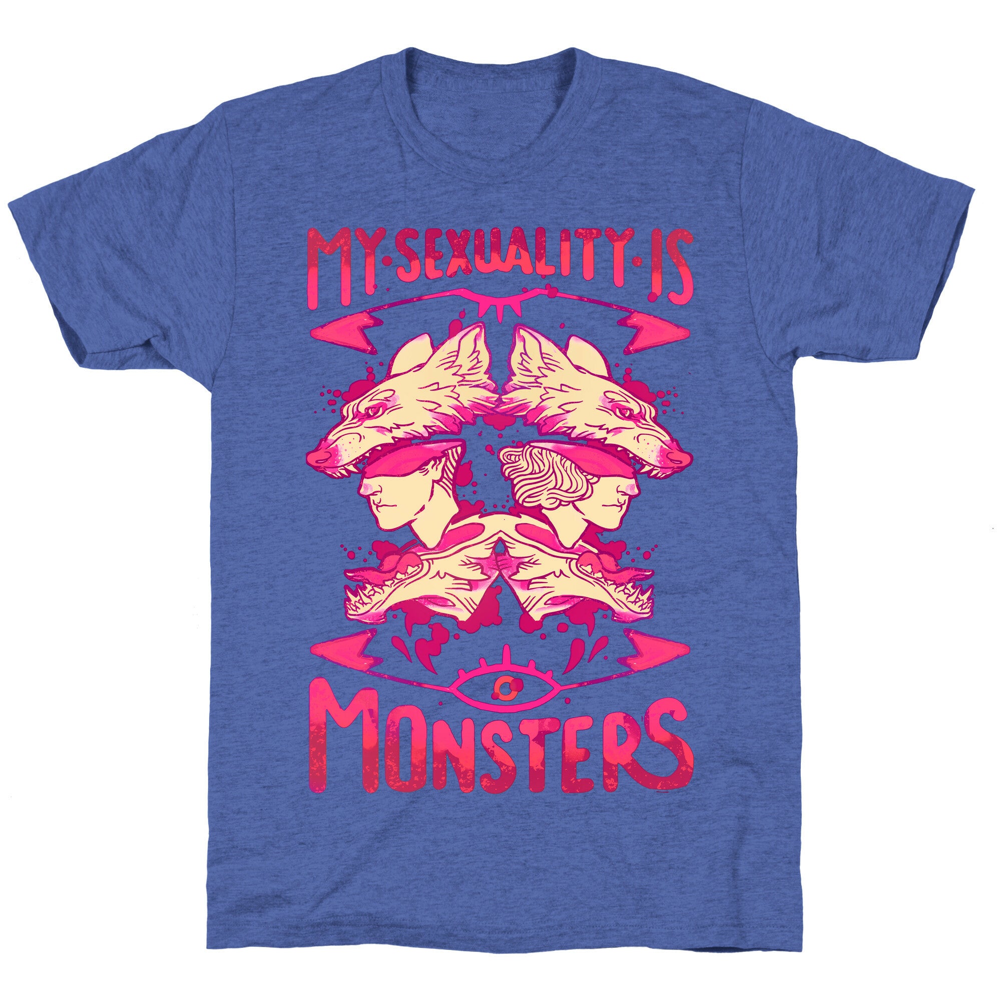 My Sexuality Is Monsters Unisex Triblend Tee