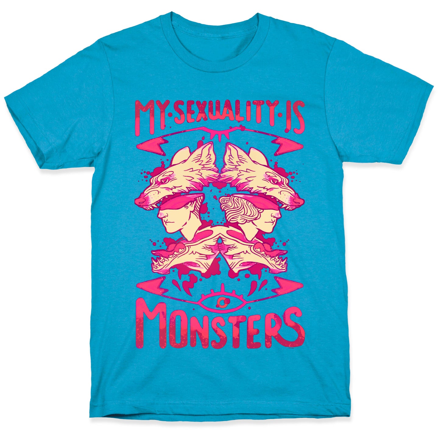 My Sexuality Is Monsters Unisex Triblend Tee