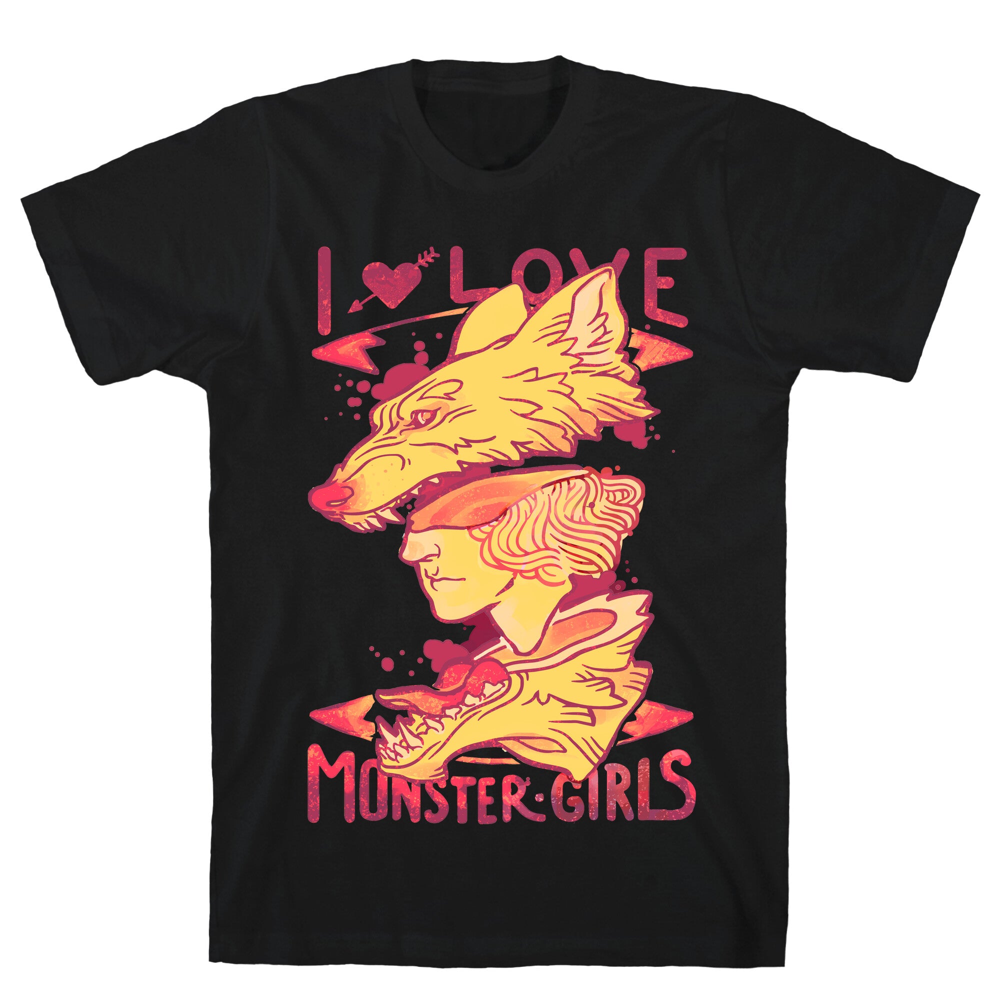 I Love Monster Girls T-Shirt