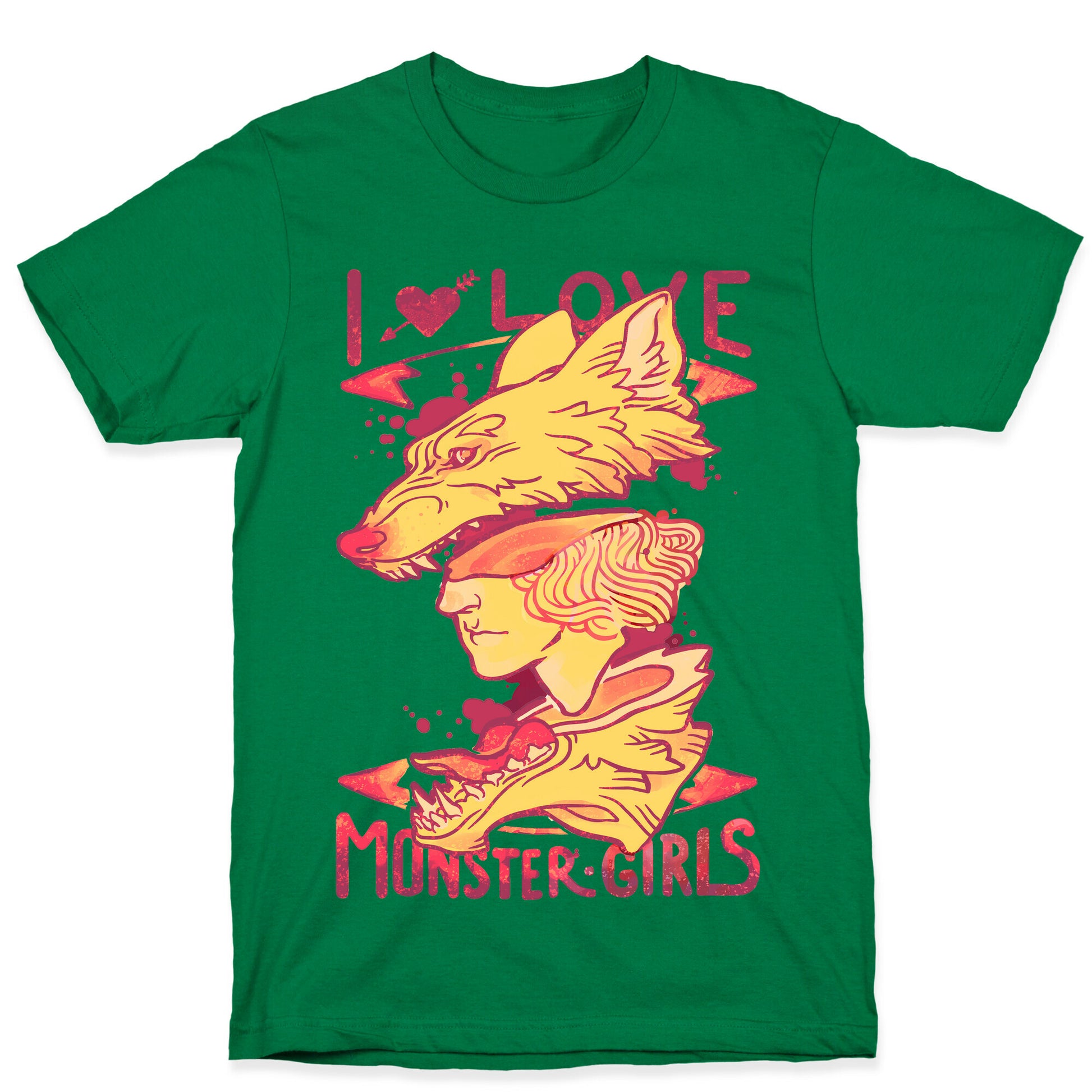 I Love Monster Girls T-Shirt