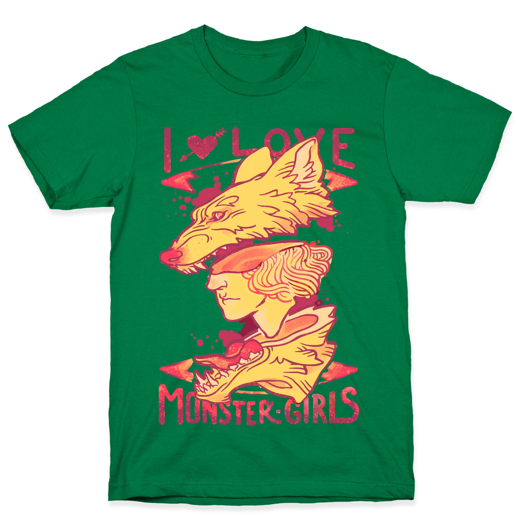 I Love Monster Girls T-Shirt