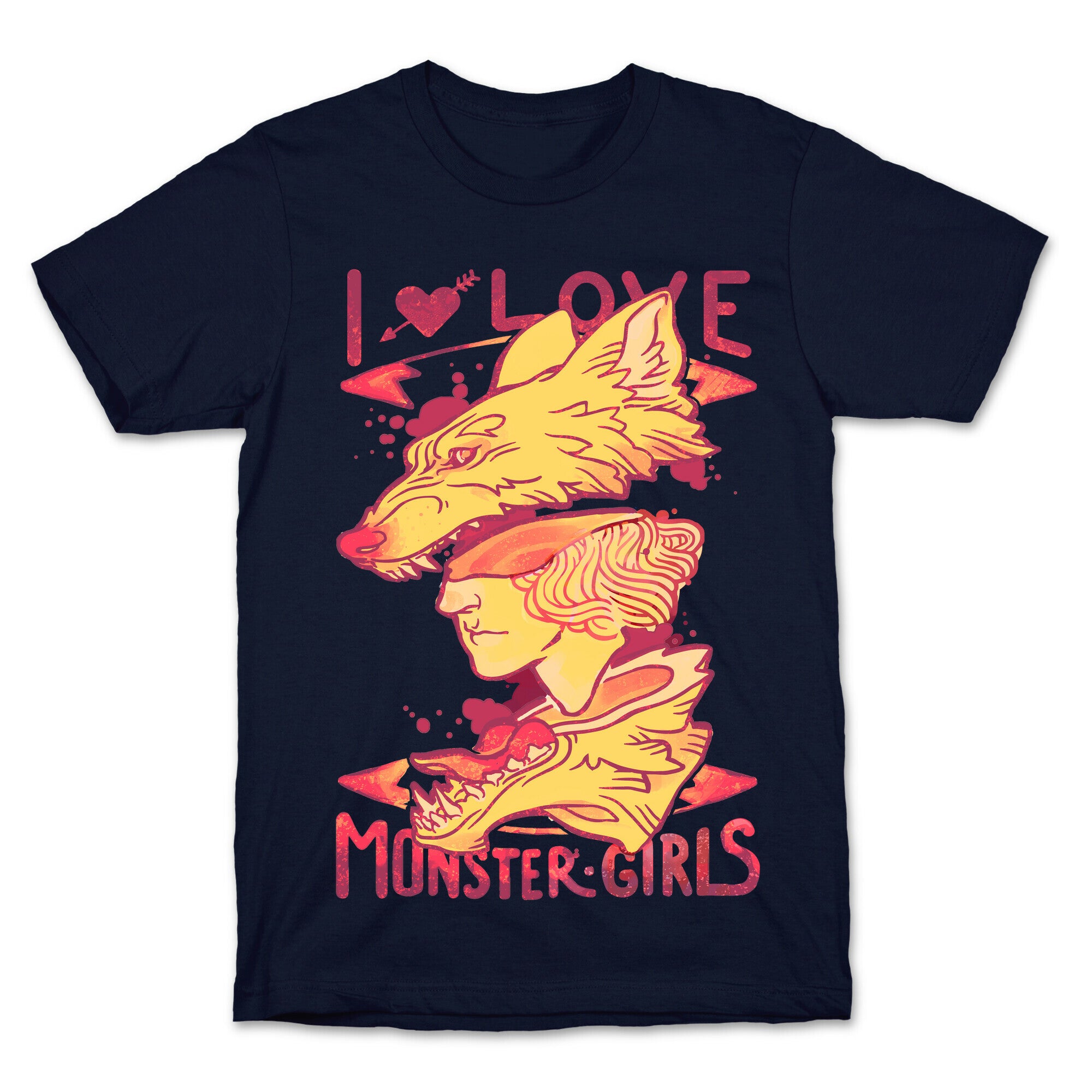 I Love Monster Girls T-Shirt