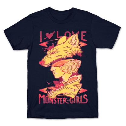 I Love Monster Girls T-Shirt