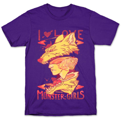 I Love Monster Girls T-Shirt