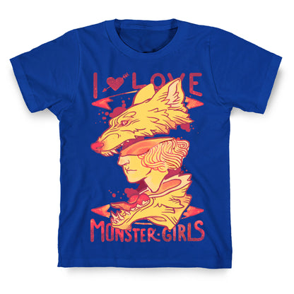 I Love Monster Girls T-Shirt