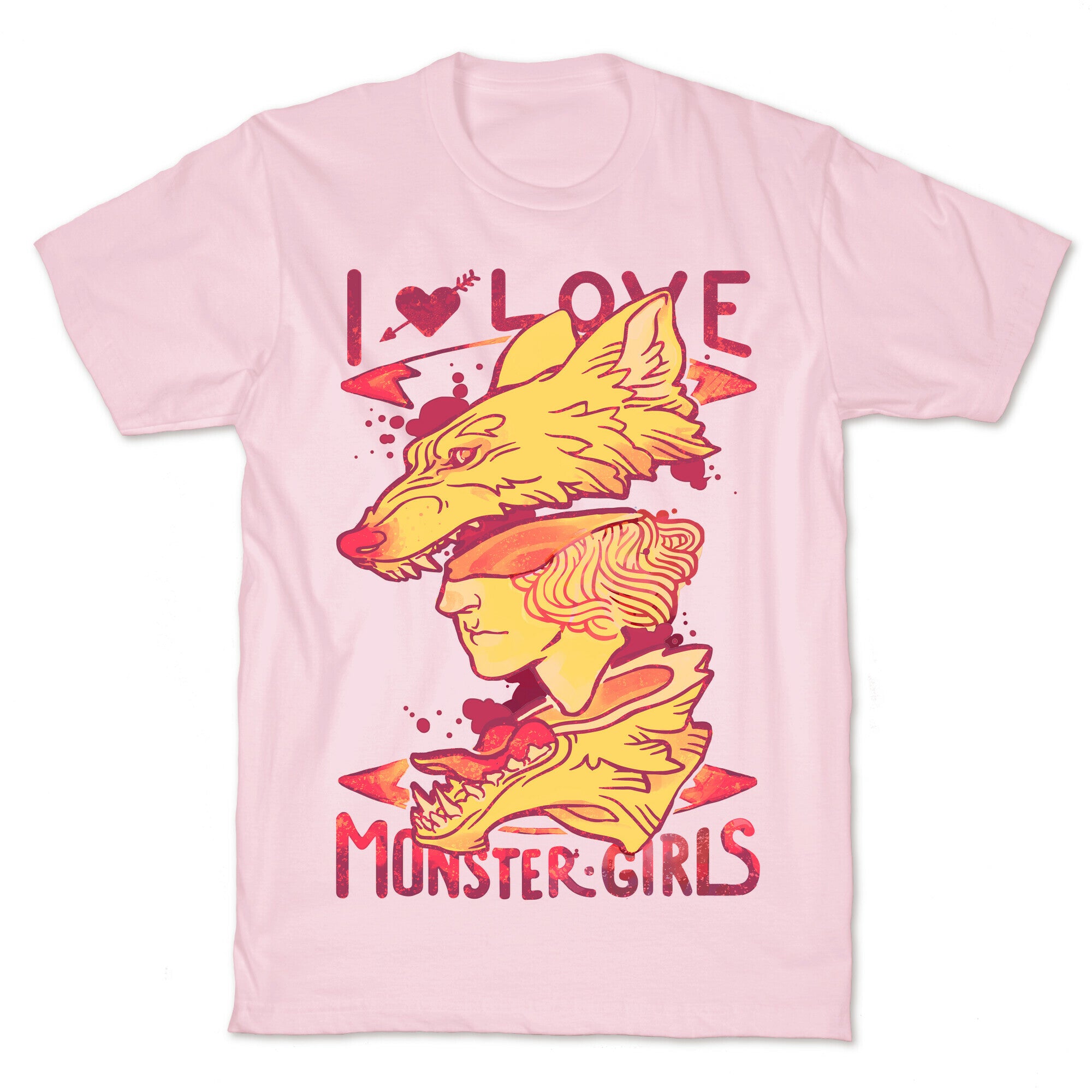 I Love Monster Girls T-Shirt