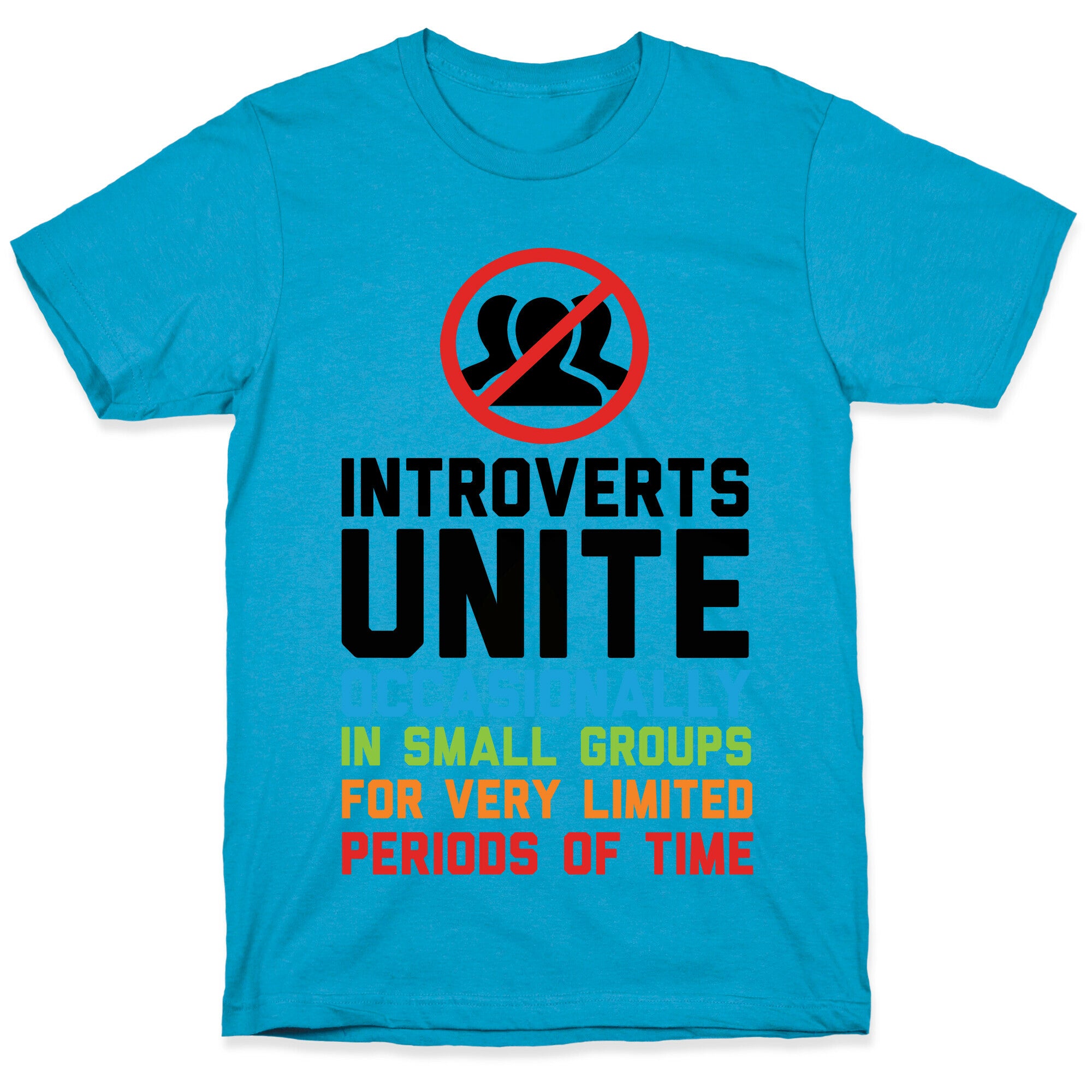 Introverts Unite! Unisex Triblend Tee