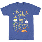 Body By Ramen Unisex Triblend Tee