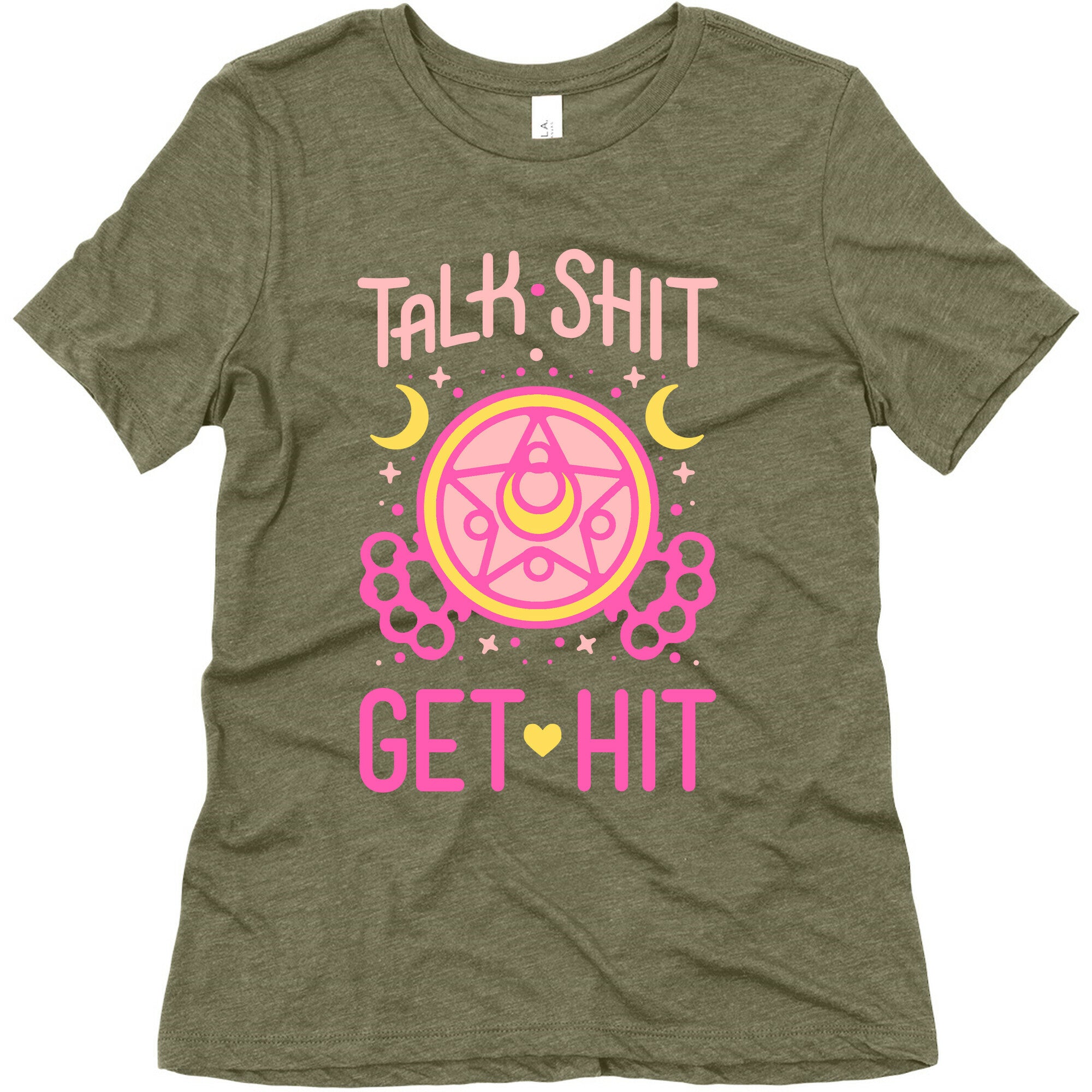 Talk Shit Get Hit Women's Triblend Tee